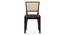 Argiro cane chair - set of 2 (Mahogany Finish, Camila Brown) by Urban Ladder - Ground View Design 1 - 666253