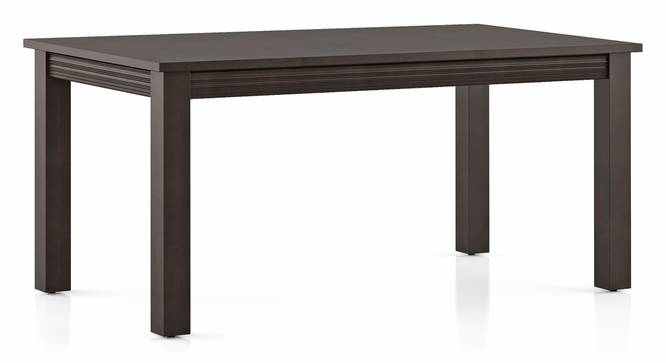 Casella 6 Seater Dining Table - Mocha Walnut (Mocha Walnut Finish) by Urban Ladder - Design 1 Side View - 666273