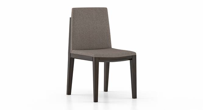 Galatea Dining Chair - Set Of 2 (Grey, American Walnut Finish) by Urban Ladder - Front View Design 1 - 666378