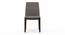 Galatea Dining Chair - Set Of 2 (Grey, American Walnut Finish) by Urban Ladder - Design 1 Side View - 666383