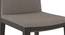 Galatea Dining Chair - Set Of 2 (Grey, American Walnut Finish) by Urban Ladder - Ground View Design 1 - 666389