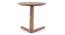 Fabre Solid Wood Side Table (Teak Finish) by Urban Ladder - Rear View Design 1 - 666396