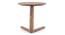 Fabre Solid Wood Side Table (Teak Finish) by Urban Ladder - Rear View Design 1 - 666396