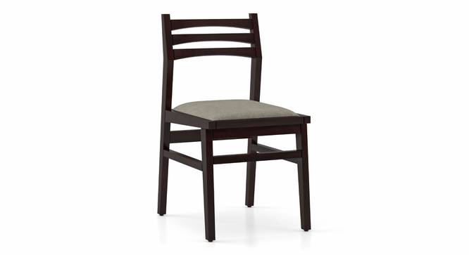 Leon Solid Dining Chair - Set of 2 (Mahogany Finish, Omega) by Urban Ladder - Design 1 Side View - 666406