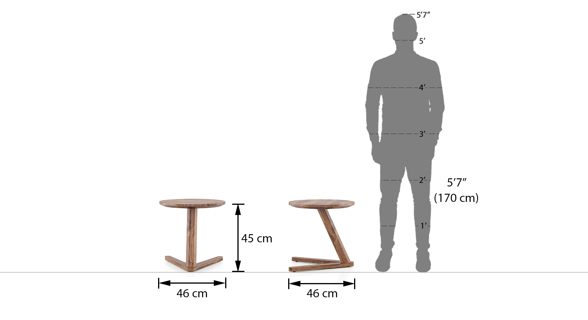 Fabre side table in tk 9