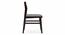 Leon Solid Dining Chair - Set of 2 (Mahogany Finish, Omega) by Urban Ladder - Design 1 Close View - 666424