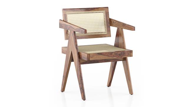 Chandigarh Solid Wood Study Chair (Teak) by Urban Ladder - Design 1 Side View - 666456