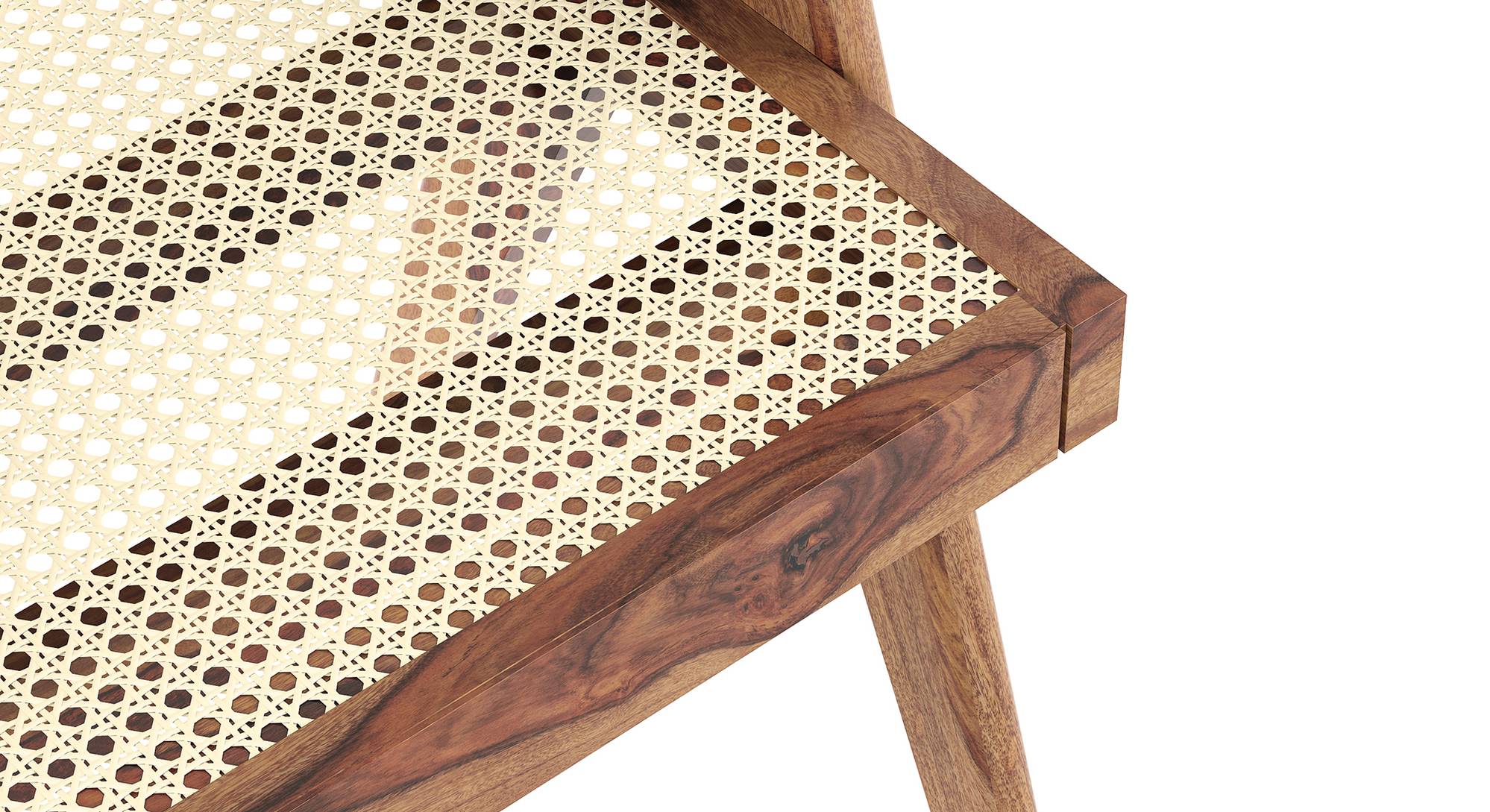 Chandigarh Lounge Chair in Teak Urban Ladder