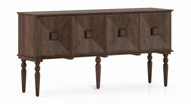 Mirasa Wide Sideboard (Mango Walnut Finish) by Urban Ladder - Design 1 Side View - 667495