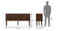 Mirasa Wide Sideboard (Mango Walnut Finish) by Urban Ladder - Image 1 Design 1 - 667499