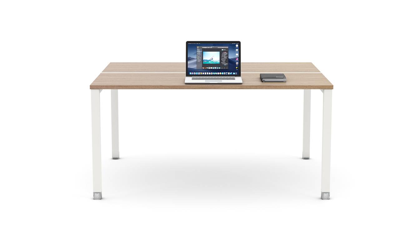 Linear Workstations Engineered Wood Study Table in Laminate Finish