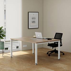 Study Table Design Linear Workstations Engineered Wood Study Table in Laminate Finish