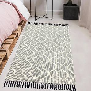 Home Decor In Nagpur Design Black Geometrics Woven Wool Carpet