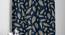 Mishka Blue Polyester 7 Feet Door Curtain Set of - 2 (Blue, Eyelet Pleat) by Urban Ladder - Rear View Design 1 - 669216
