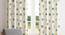 Auden White Polyester 7 Feet Door Curtain Set of - 2 (White, Eyelet Pleat) by Urban Ladder - Front View Design 1 - 669254