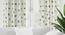 Auden White Polyester 7 Feet Door Curtain Set of - 2 (White, Eyelet Pleat) by Urban Ladder - Ground View Design 1 - 669280