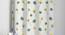Auden White Polyester 7 Feet Door Curtain Set of - 2 (White, Eyelet Pleat) by Urban Ladder - Rear View Design 1 - 669293