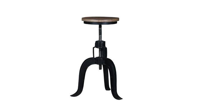 Dorothee Swivel Metal Bar Stool in  Matte Finish (Matte Finish) by Urban Ladder - Front View Design 1 - 669437