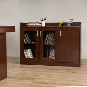 New Arrivals Storage Design Meridian Engineered Wood Bookshelf in Glossy Finish