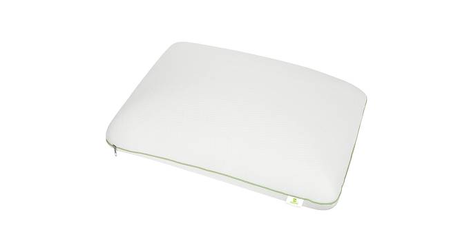 Madisyn Memory Foam 15x24 inches Pillow (White) by Urban Ladder - Front View Design 1 - 670074