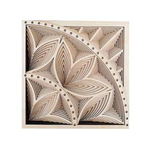 Wooden Wall Decor Design Cream Wood Wall Accent
