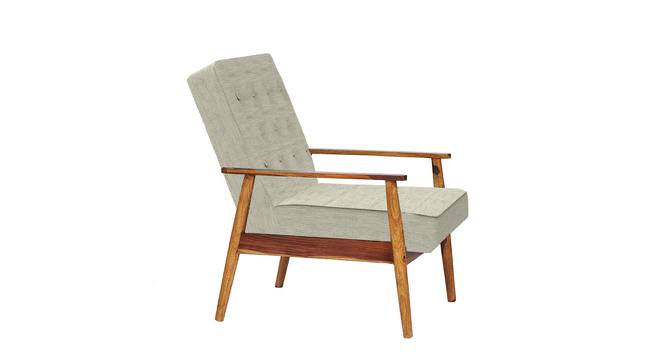 Memsaab Arm Chair - Floral Swirls Red (Grey, sheesham wood Finish) by Urban Ladder - Front View Design 1 - 670422
