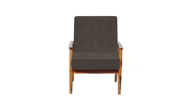 Memsaab Arm Chair - Floral Swirls Red (Brown, sheesham wood Finish) by Urban Ladder - Cross View Design 1 - 670437