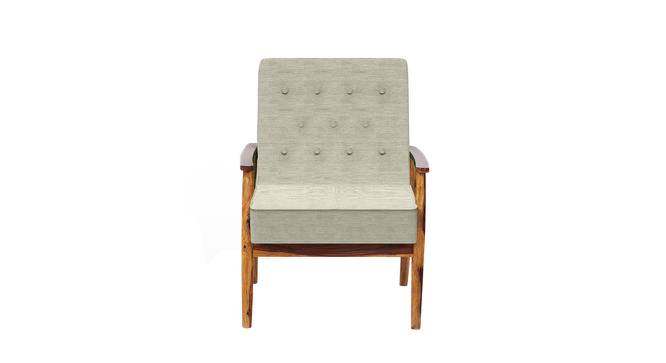 Memsaab Arm Chair - Floral Swirls Red (Grey, sheesham wood Finish) by Urban Ladder - Cross View Design 1 - 670441