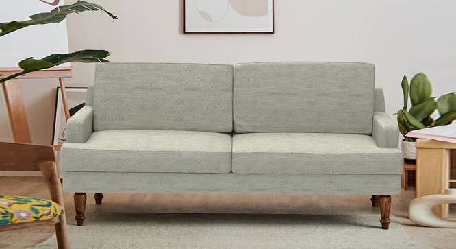 Nawab Couch - Savanna Green (Grey) by Urban Ladder - Front View Design 1 - 670611