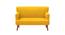 Memsaab Love Seat - Sailor Blue (Yellow) by Urban Ladder - Cross View Design 1 - 670622