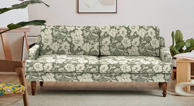 Nawab Couch - Savanna Green (Grey) by Urban Ladder - Front View Design 1 - 670732