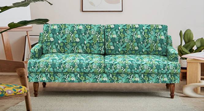 Nawab Couch - Savanna Green (Green) by Urban Ladder - Front View Design 1 - 670734