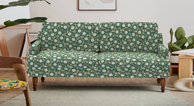 Nawab Couch - Savanna Green (Green) by Urban Ladder - Front View Design 1 - 670736