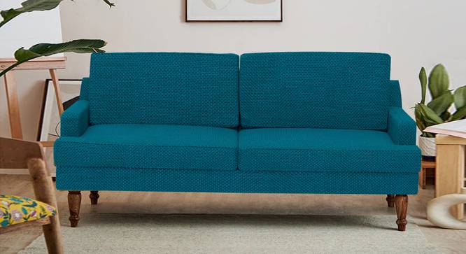 Nawab Couch - Savanna Green (Blue) by Urban Ladder - Front View Design 1 - 670740