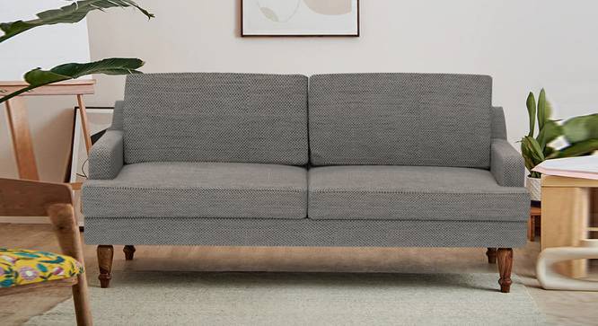 Nawab Couch - Savanna Green (Grey) by Urban Ladder - Front View Design 1 - 670742