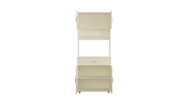Camphor Engineered Wood Kitchen Cabinet (White, Melamine Finish) by Urban Ladder - Cross View Design 1 - 671667