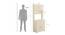 Camphor Engineered Wood Kitchen Cabinet (White, Melamine Finish) by Urban Ladder - Design 1 Dimension - 671687