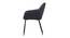 Seymour Arm Chair - Brown (Grey, Powder Coating Finish) by Urban Ladder - Front View Design 1 - 671877
