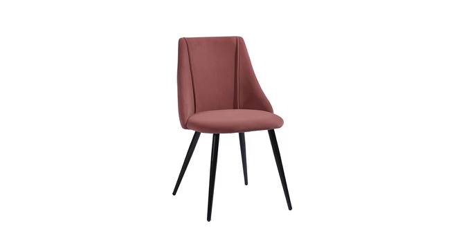 Mitzi Side Chair - Pink (Pink, Powder Coating Finish) by Urban Ladder - Front View Design 1 - 671881