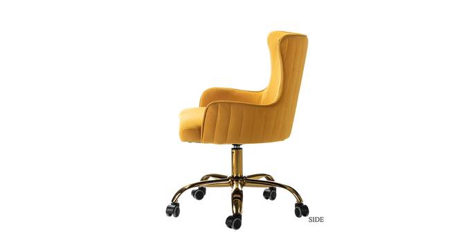 Adan Task Chair - Blue (Yellow) by Urban Ladder - Cross View Design 1 - 671890