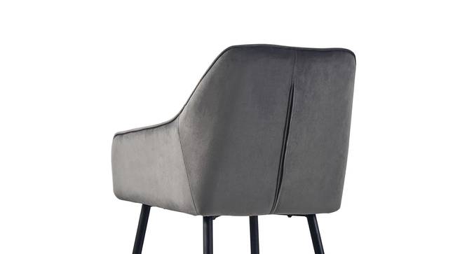 Seymour Arm Chair - Brown (Grey, Powder Coating Finish) by Urban Ladder - Cross View Design 1 - 671899
