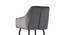 Seymour Arm Chair - Brown (Grey, Powder Coating Finish) by Urban Ladder - Cross View Design 1 - 671899