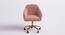 Louise Task Chair - Pink (Pink, Powder Coating Finish) by Urban Ladder - Cross View Design 1 - 671903
