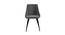 Mitzi Side Chair - Pink (Grey, Powder Coating Finish) by Urban Ladder - Cross View Design 1 - 671905
