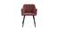 Hanner Accent Chair - Pink (Pink, Powder Coating Finish) by Urban Ladder - Cross View Design 1 - 671911