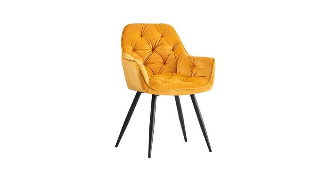 Runge Arm Chair - Yellow (Yellow, Powder Coating Finish) by Urban Ladder - Cross View Design 1 - 671919