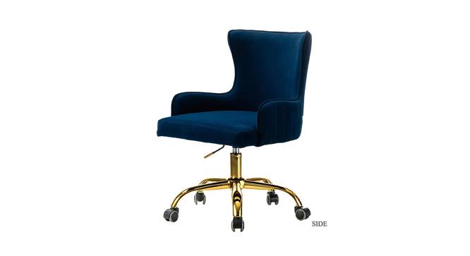 Adan Task Chair - Blue (Blue) by Urban Ladder - Front View Design 1 - 671937