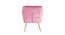 Brodie Accent Chair - Pink (Pink, Powder Coating Finish) by Urban Ladder - Design 1 Side View - 671938