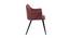 Hanner Accent Chair - Pink (Pink, Powder Coating Finish) by Urban Ladder - Design 1 Side View - 671956