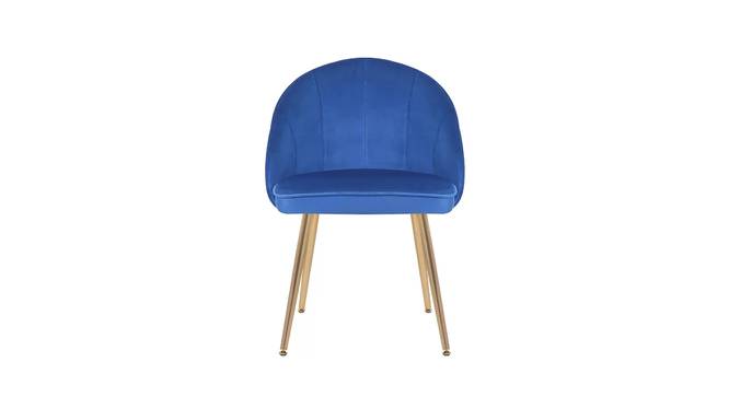 Hindmen Side Chair - Pink (Blue, Powder Coating Finish) by Urban Ladder - Cross View Design 1 - 671980